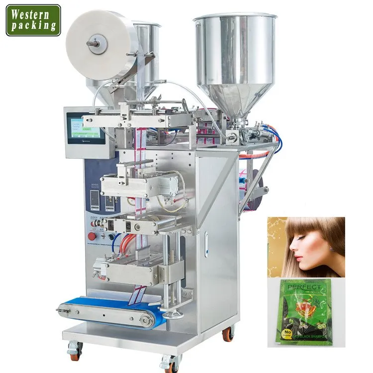 Machine de conditionnement de couleur de shampooing