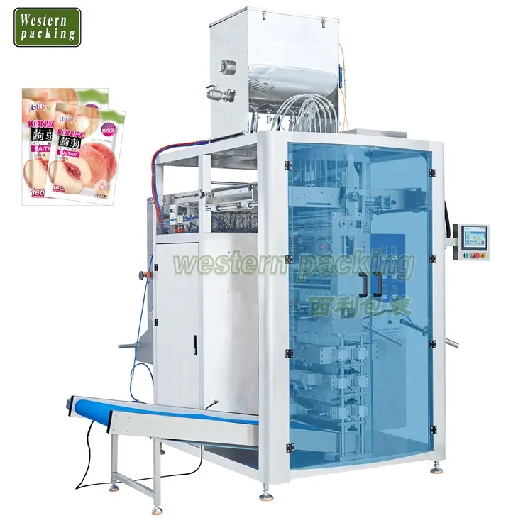 Machine d'emballage à 4 côtés