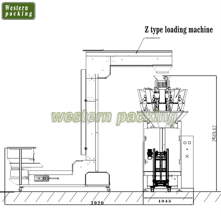 chain bag packing machine