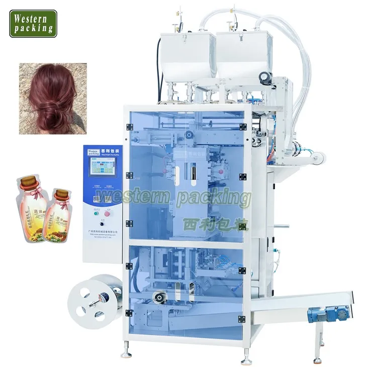 Machine d'emballage de liquide de forme irrégulière