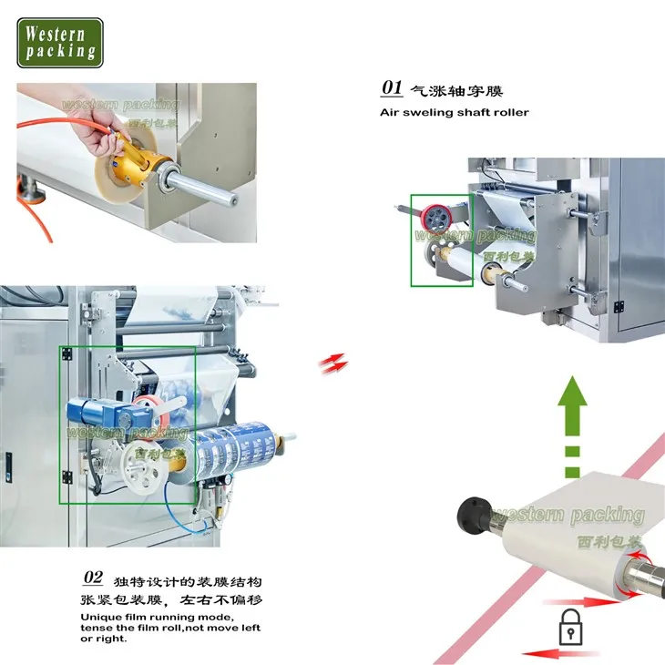 irregular shape liquid packing machine