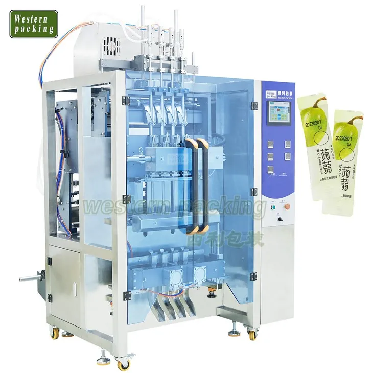 Machine d'emballage de bonbons gélifiés