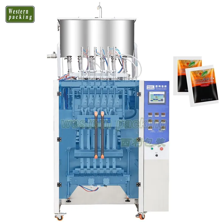 Machine à emballer le ketchup