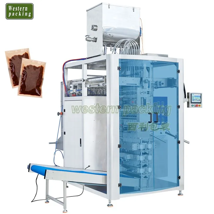 Machine d'emballage de sachets liquides