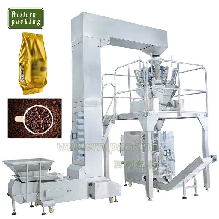 Machine d'emballage de sachets de pop-corn
