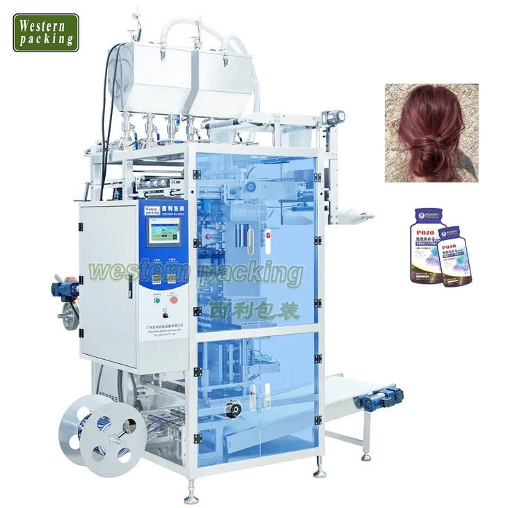Machine de remplissage et d'emballage de sachets