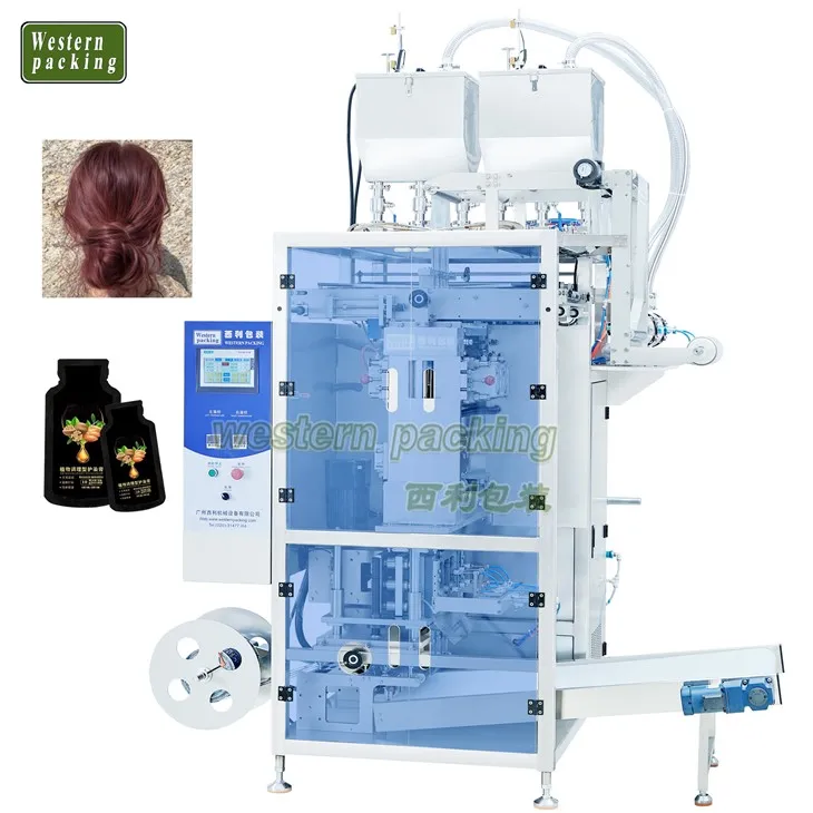 Machine d'emballage de shampoing