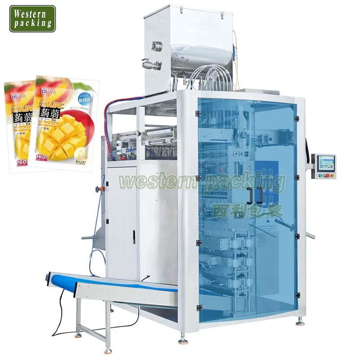 Machine d'emballage de sirop