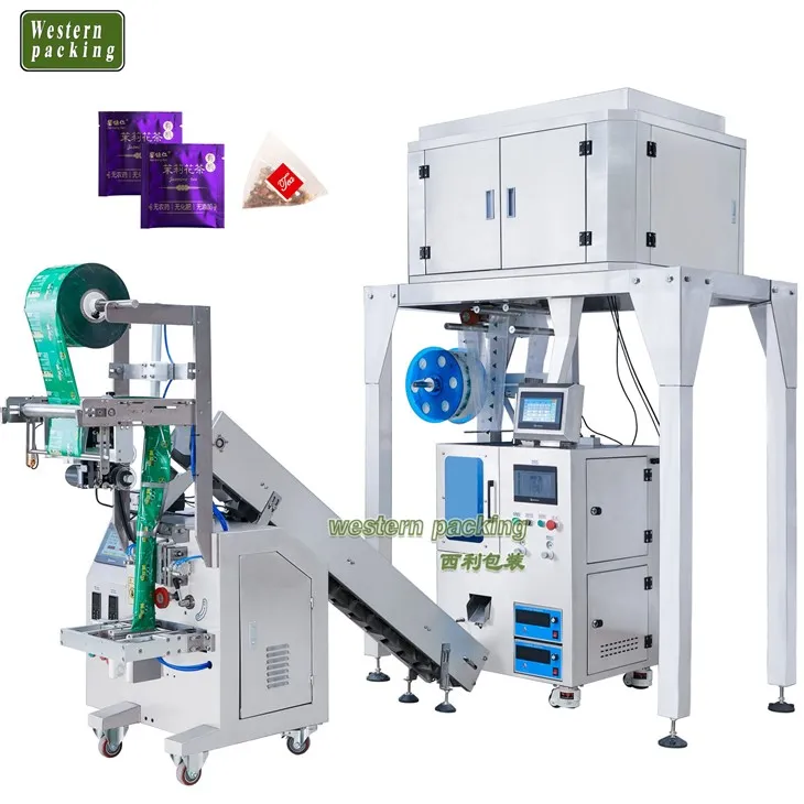 Machine d'emballage de paquets à thé