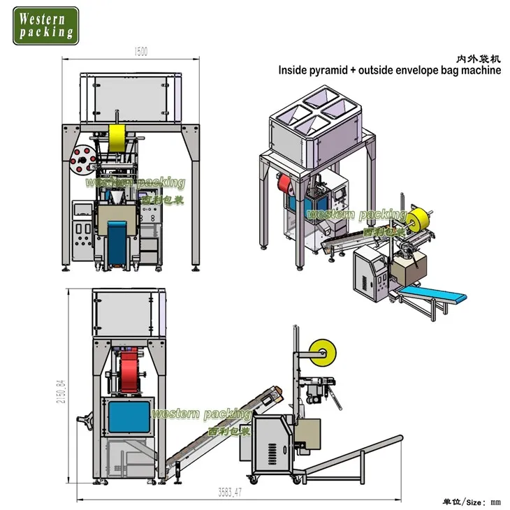 tea pouch packing machine
