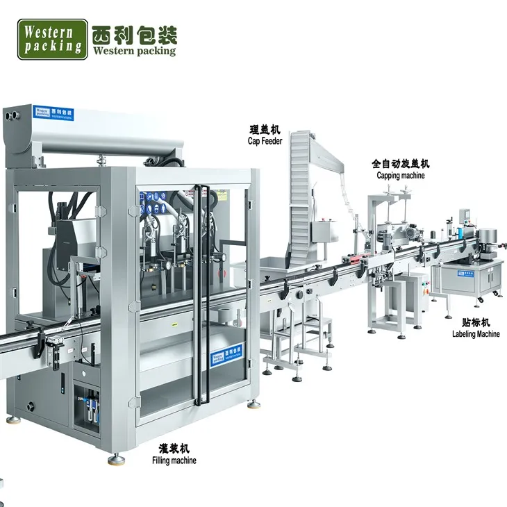 sauce bottling machine