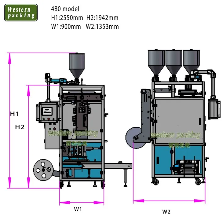 Irregular Shape Sachet Packaging Machine
