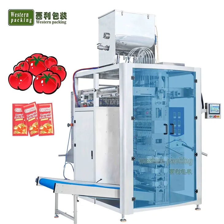 Machine d'emballage de ketchup de 10 grammes Sachet