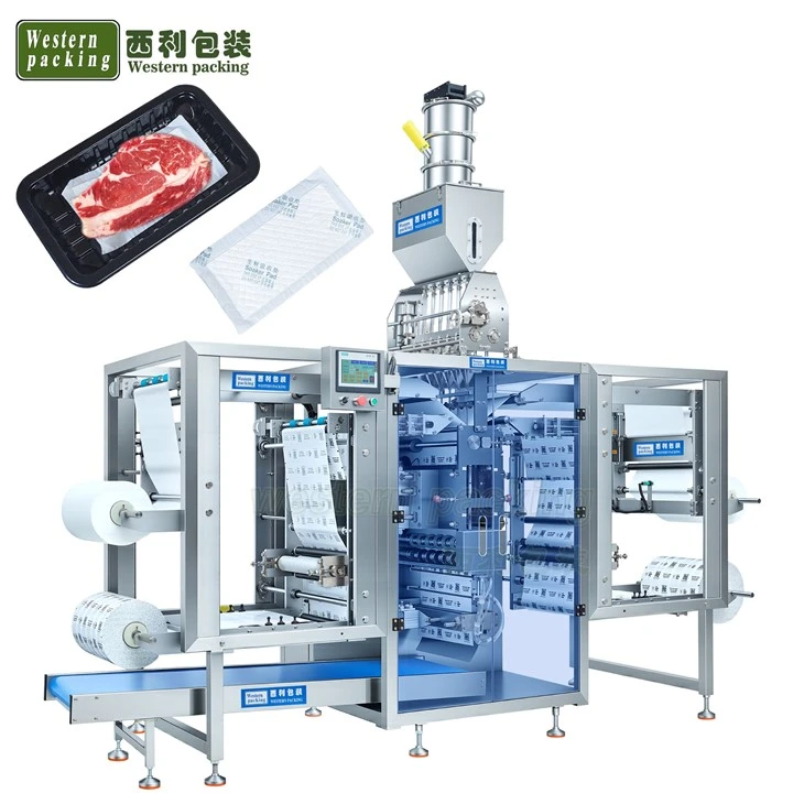 Machine d'emballage de tampons absorbants