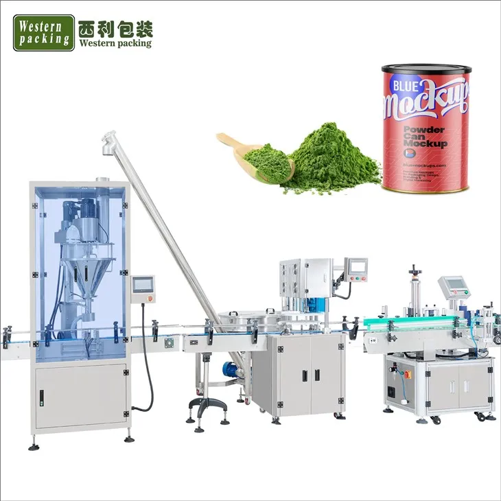 Machine de remplissage automatique de poudre à vis sans fin