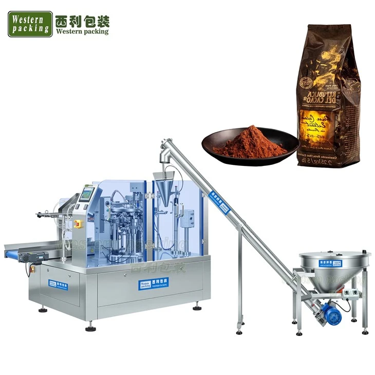 Machine automatique de remplissage et de scellage de poudre
