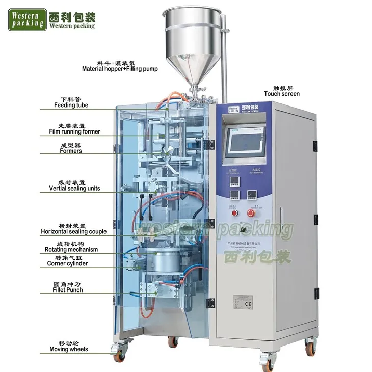 triangle bag packing machine