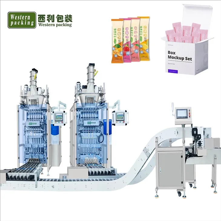 Machine de dessin animé automatique de sachet en poudre sèche