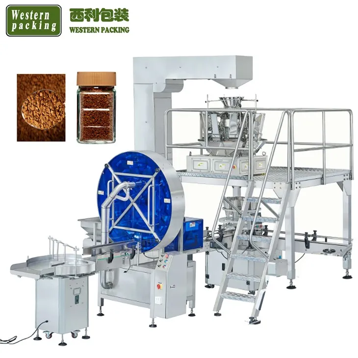 Machine de remplissage de granulés de pots