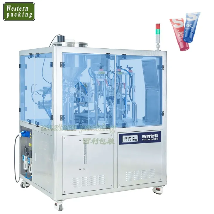 Machine de remplissage et de scellage de tubes laminés