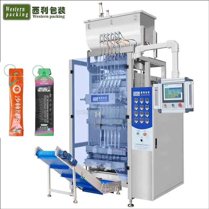Machine d'emballage d'emballage liquide