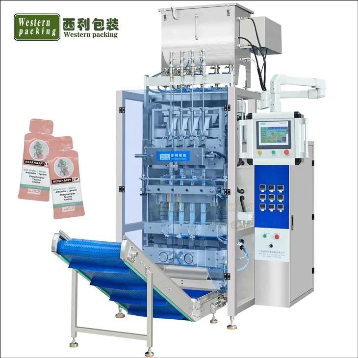 Machine d'emballage de mayonnaise multi-voies