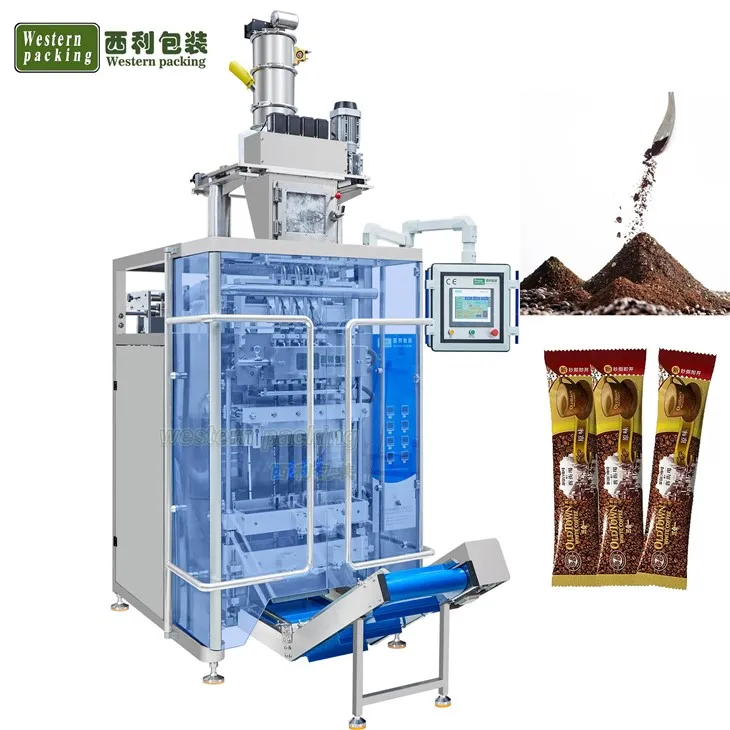 Multi - Ligne Back Sced Sced Powder Packing Machine