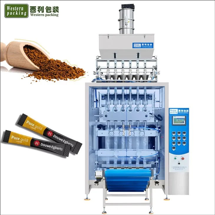 Machine automatique d’emballage de sachets de sucre