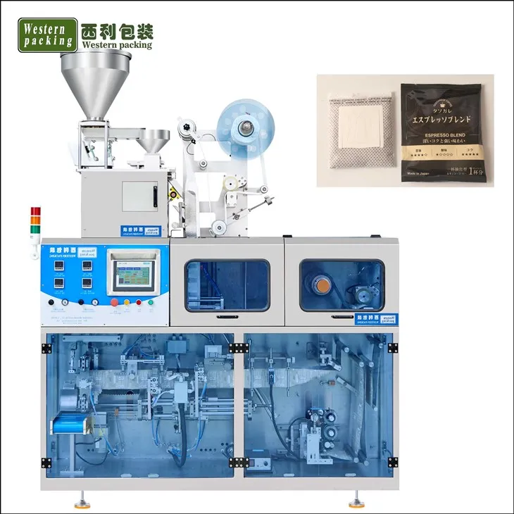 Machine à emballer de sachet filtre de café