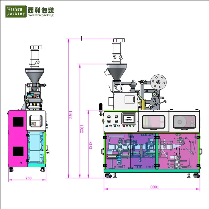 drip coffee packing machine