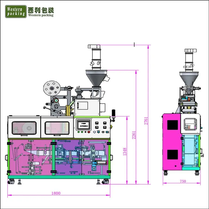 coffee packet machine