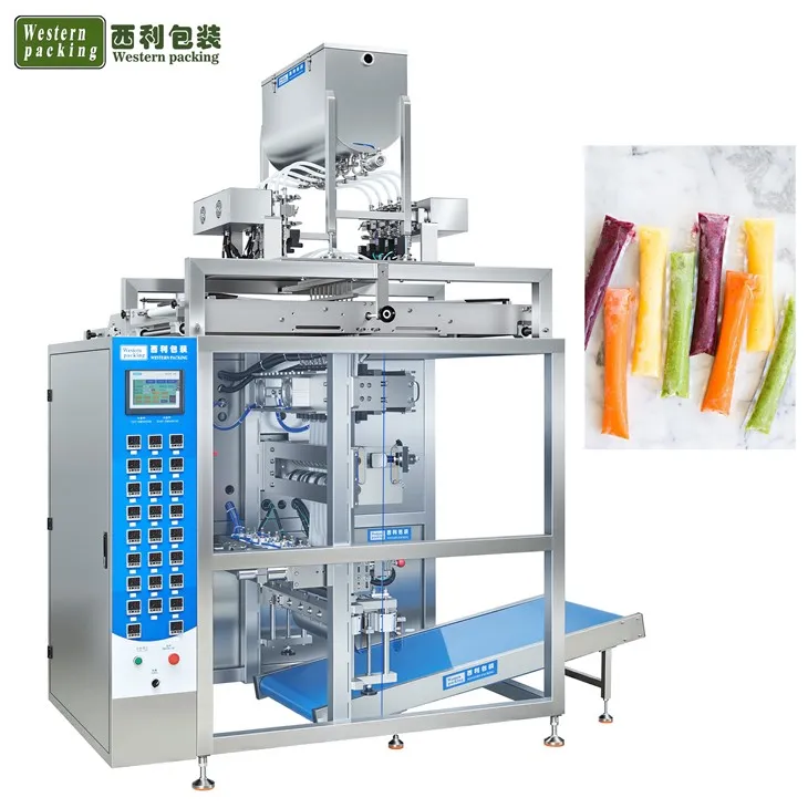 Machine d'emballage de bâtons d'emballage Ice Pop