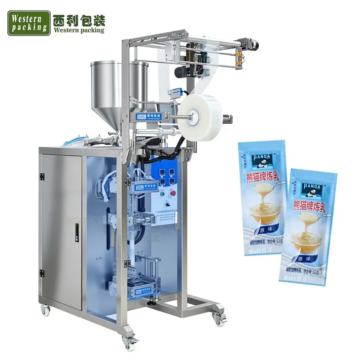 Machine d'emballage de sachets de ketchup