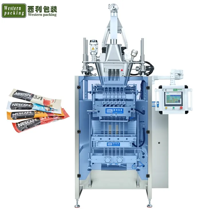 Machine à emballer multi de poudre de médecine de voies
