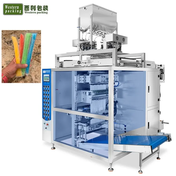 Machine à emballer liquide de rince-bouche de sachet multivoie
