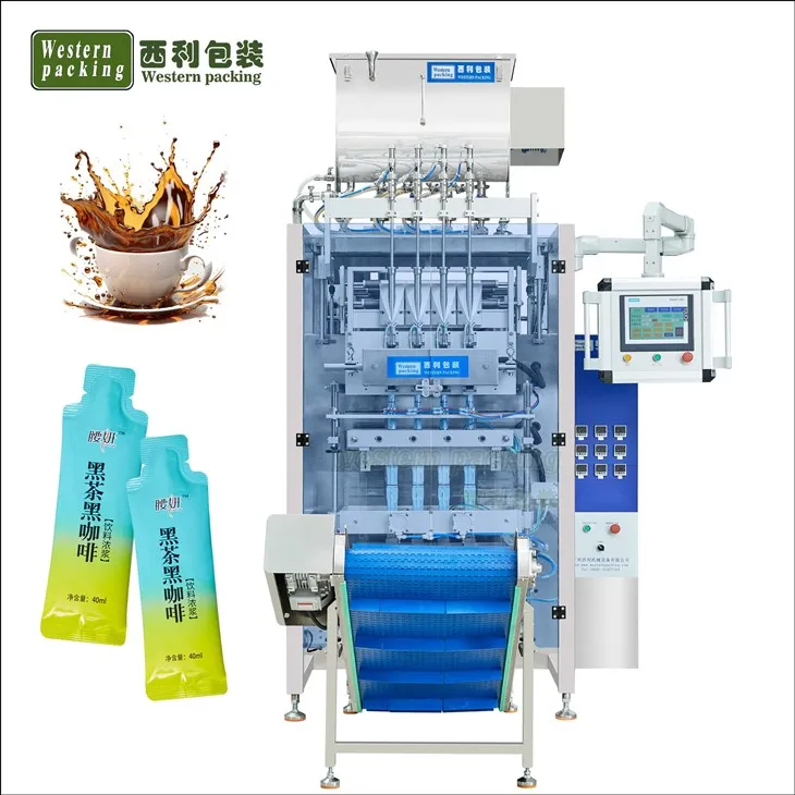 Machine d'emballage de mayonnaise en bâton multi-voies
