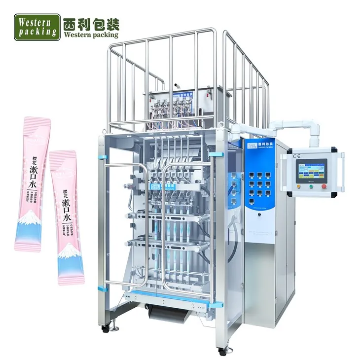 Machine d'emballage de sachets d'huile