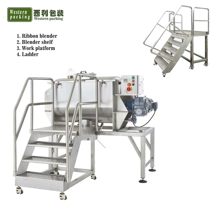 ribbon feed mixer