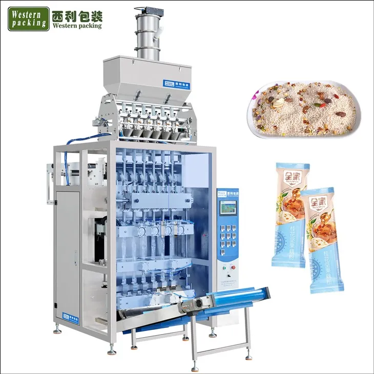 Machine à emballer de granulés de sachet