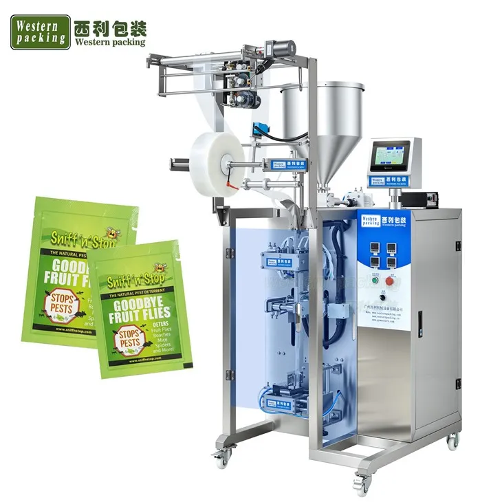 Petite machine à emballer de sauce