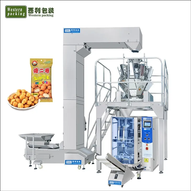 Machine d'emballage de chips de pommes de terre pour collations