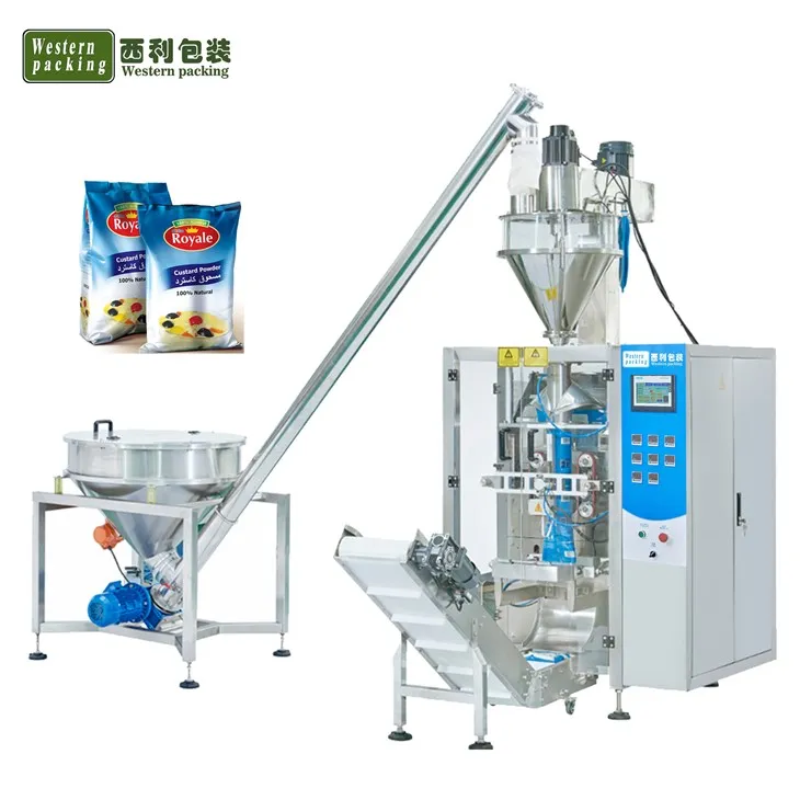 Machine de remplissage et d'emballage en poudre