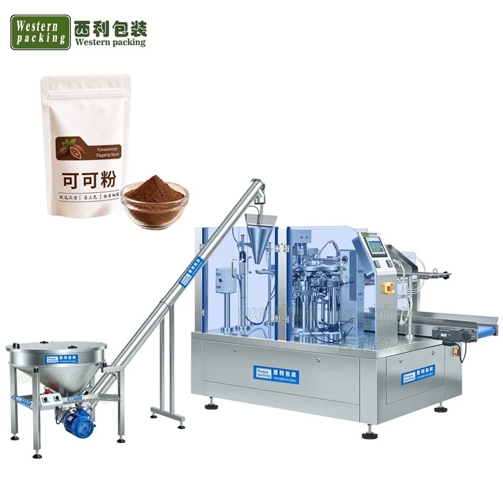 Machine de remplissage et de scellage de sachets de poudre