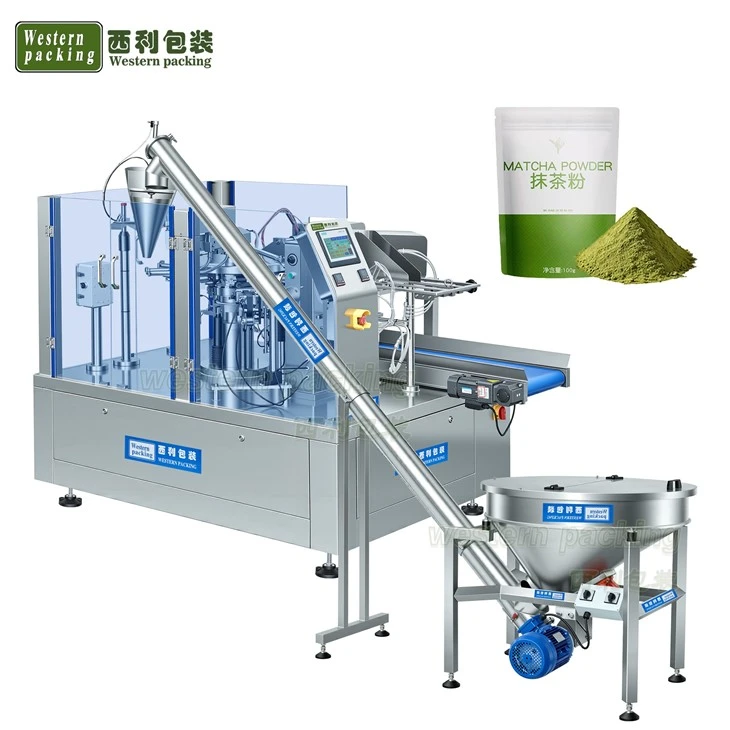 Machine de remplissage de poudre rotative