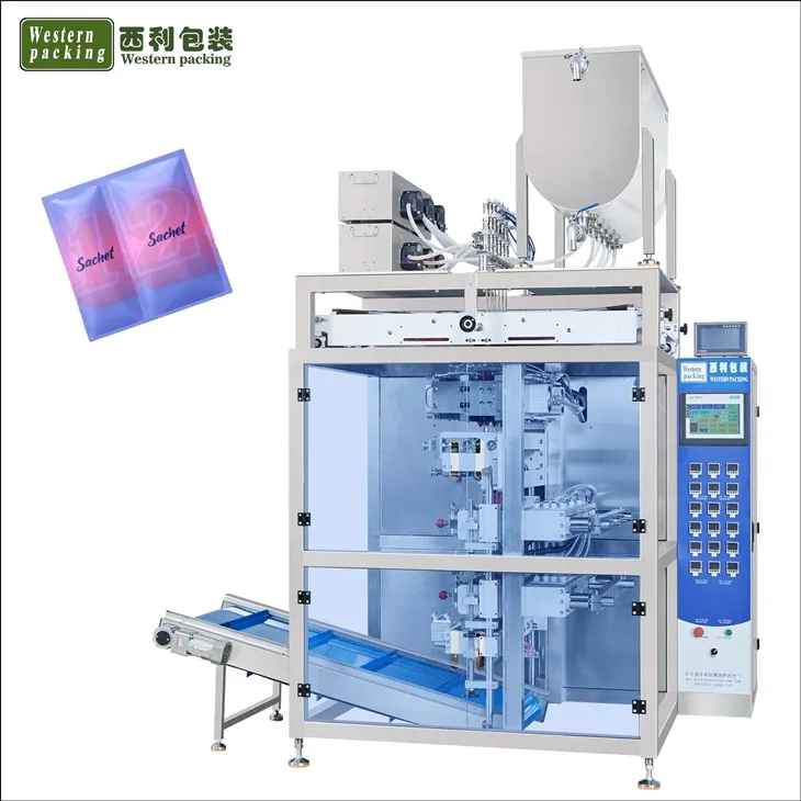 Machine de remplissage et de scellage de liquide en sachet