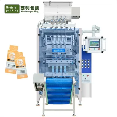 Machine à emballer de gel d'énergie de sport de voie multi de sachet
