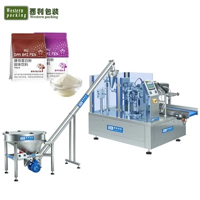 Machine de remplissage de pochettes à fermeture éclair pour emballage d'épices et d'assaisonnements