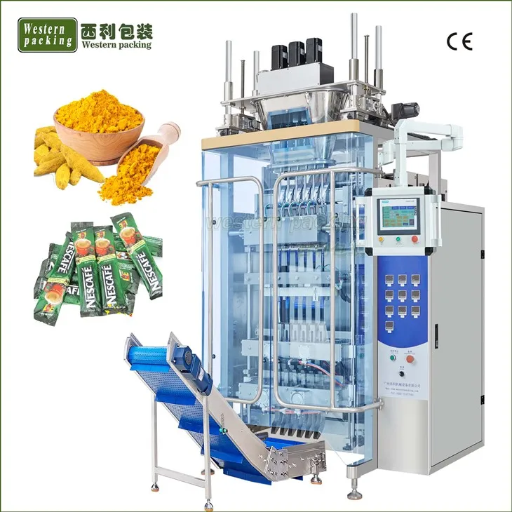 Machine de remplissage du pack de bâton Sachet