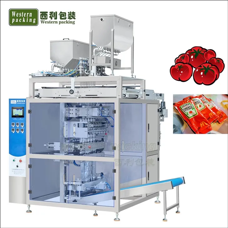 Machine d'emballage de sachet de sauce tomate