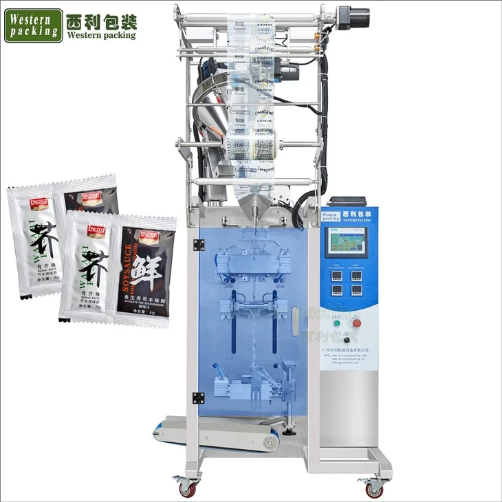 Machine d'emballage de sachet de pack jumeau
